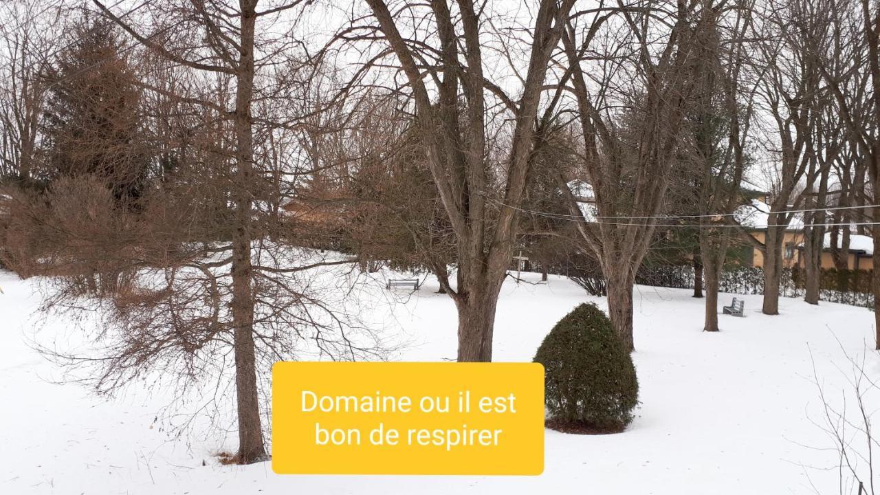MHotel Domaine l'Envolée- Maison Fleurie Victoriaville Extérieur photo